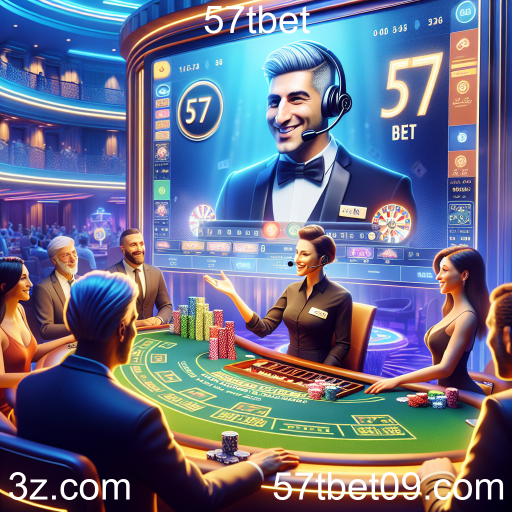 A Revolução dos Jogos Ao Vivo no 57tbet